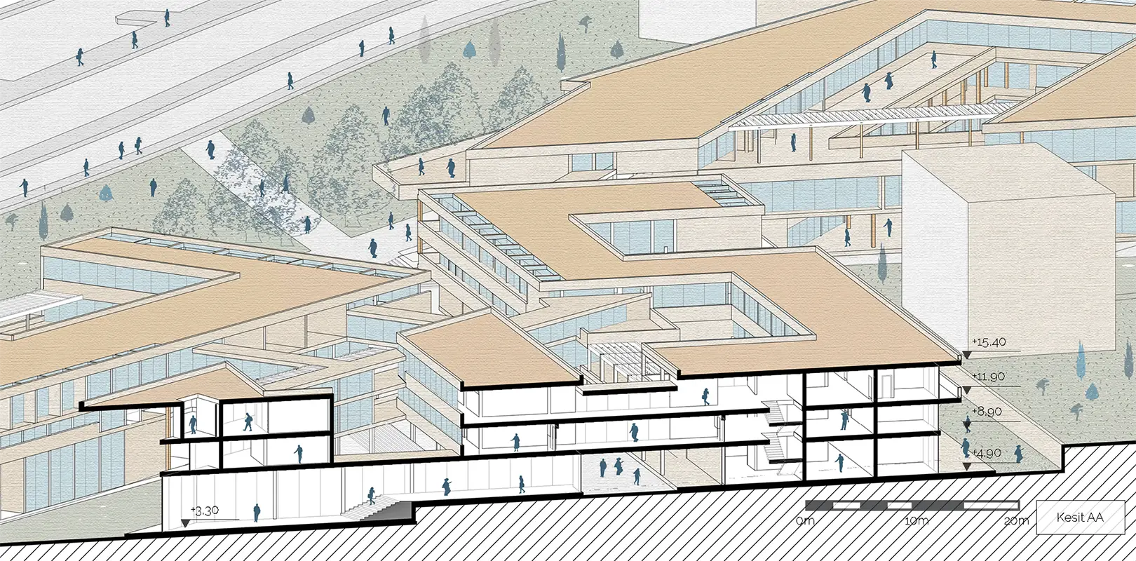 Axonometric Section 01